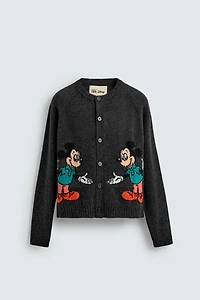 MICKEY MOUSE WOOL CARDIGAN HARRY LAMBERT FOR ZARA X DISNEY