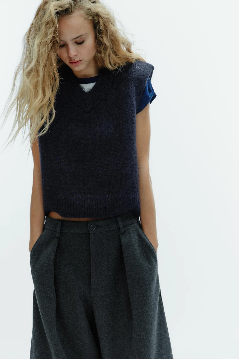 BALLOON PLEATED PANTS