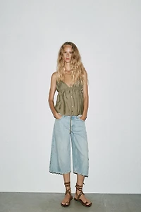 FLOWY STRAPPY TOP