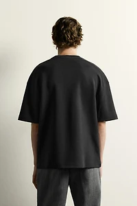 RELAXED FIT INTERLOCK SWEATSHIRT