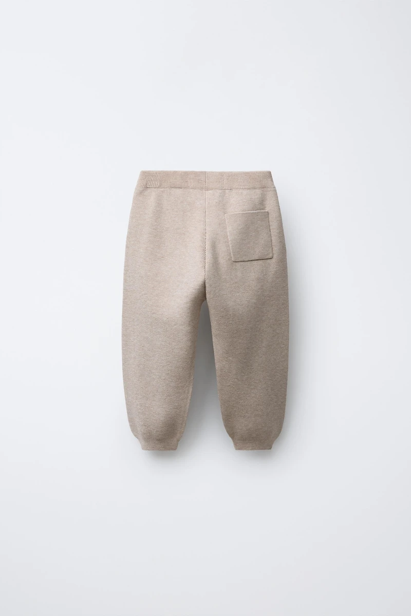 KNIT JOGGER PANTS