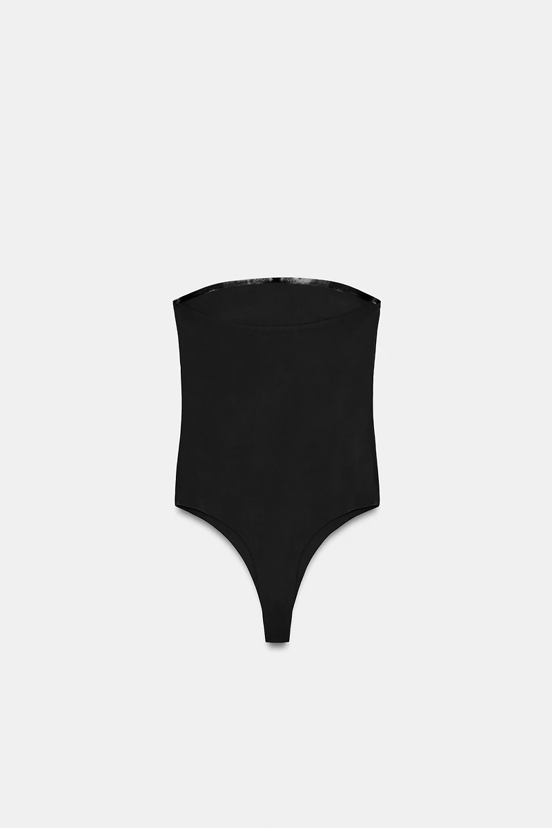 STRAPLESS BODYSUIT