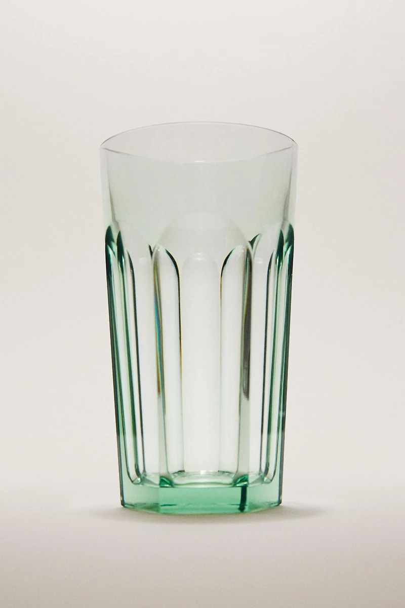 HAMMERED COLORED ACRYLIC TUMBLER