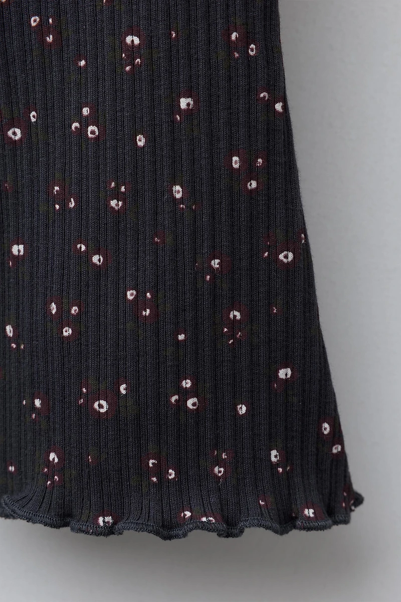 FLORAL FLARE LEGGINGS