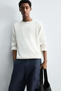 PULL EN COTON ET CHANVRE