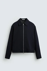 ZIP-UP OVERSHIRT
