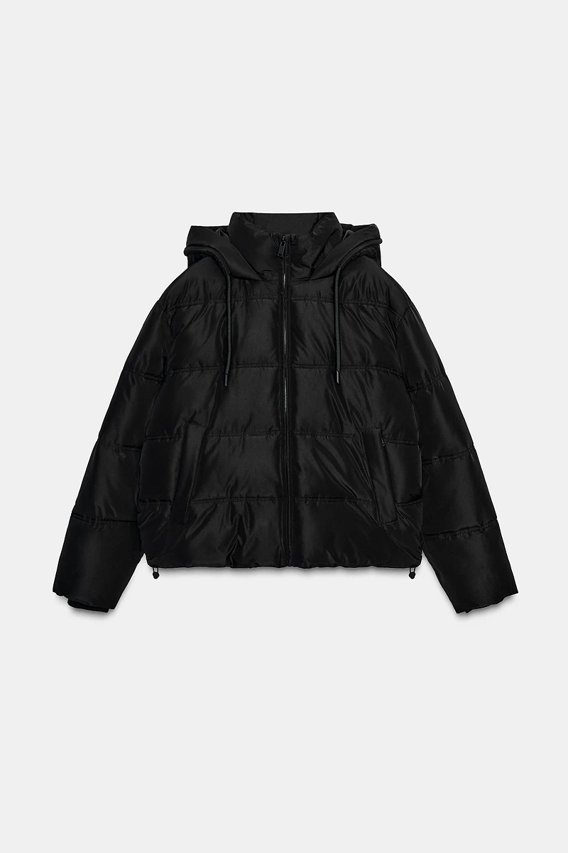 SHORT WATER AND WIND PROTECTION ANORAK WITH HOODIE
