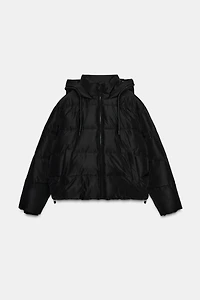 SHORT WATER AND WIND PROTECTION ANORAK WITH HOODIE