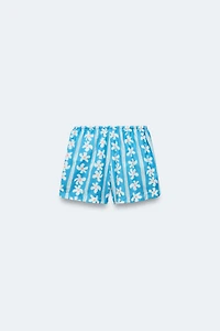 2-14 ANS/ SHORT DE BAIN À IMPRIMÉ FLEURI ÉDITION LIMITÉE