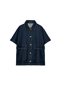 SURCHEMISE Z1975 EN JEAN OVERSIZE