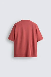 LIGHTWEIGHT WASHED BOXY FIT T-SHIRT