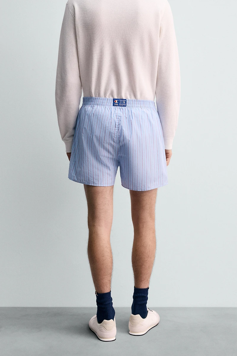 BOXER EN POPELINE CHAMPION ® X ZARA