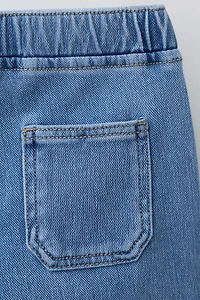 LEGGING FLARE EFFET DENIM