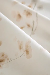 DRAP DE DESSUS IMPRIMÉ FLEUR
