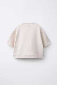 FLEECE JOGGING T-SHIRT