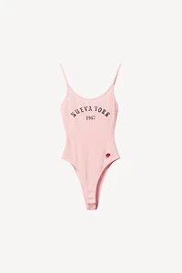 WILLY CHAVARRIA X ZARA FRONT TEXT BODYSUIT