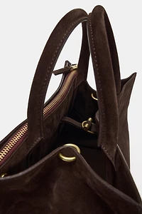 LEATHER CITY BAG
