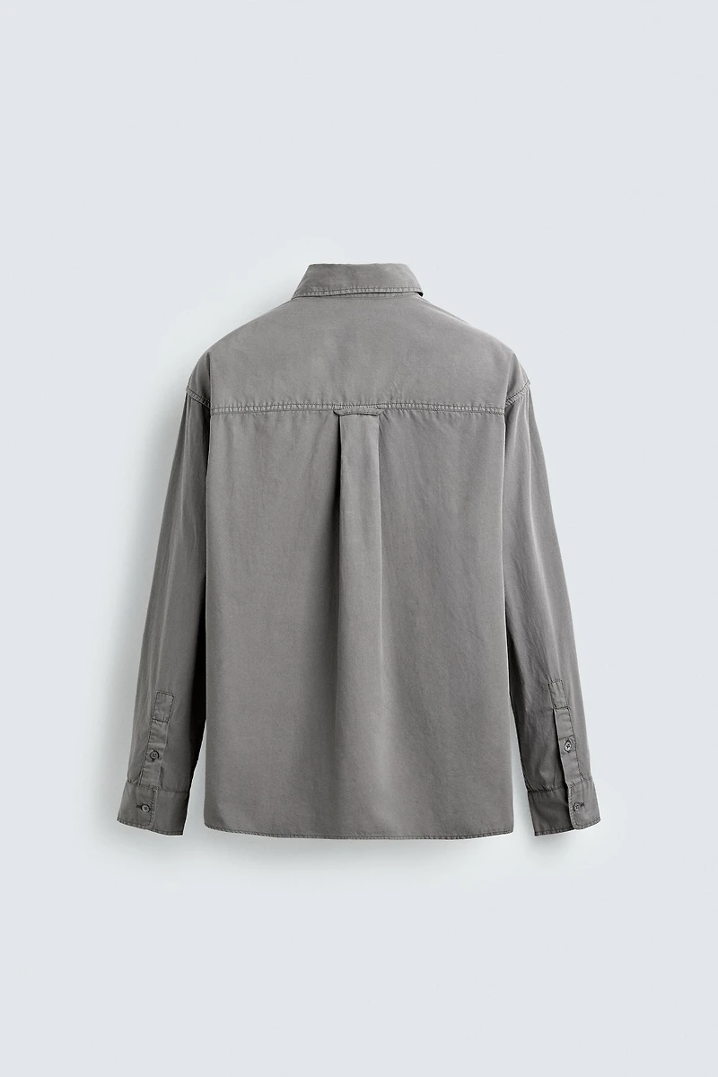 RELAXED FIT COTTON SHIRT