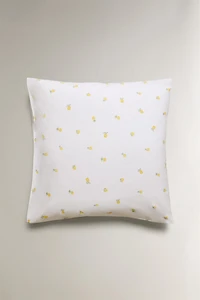 MIMOSA PRINT COTTON PILLOWCASE