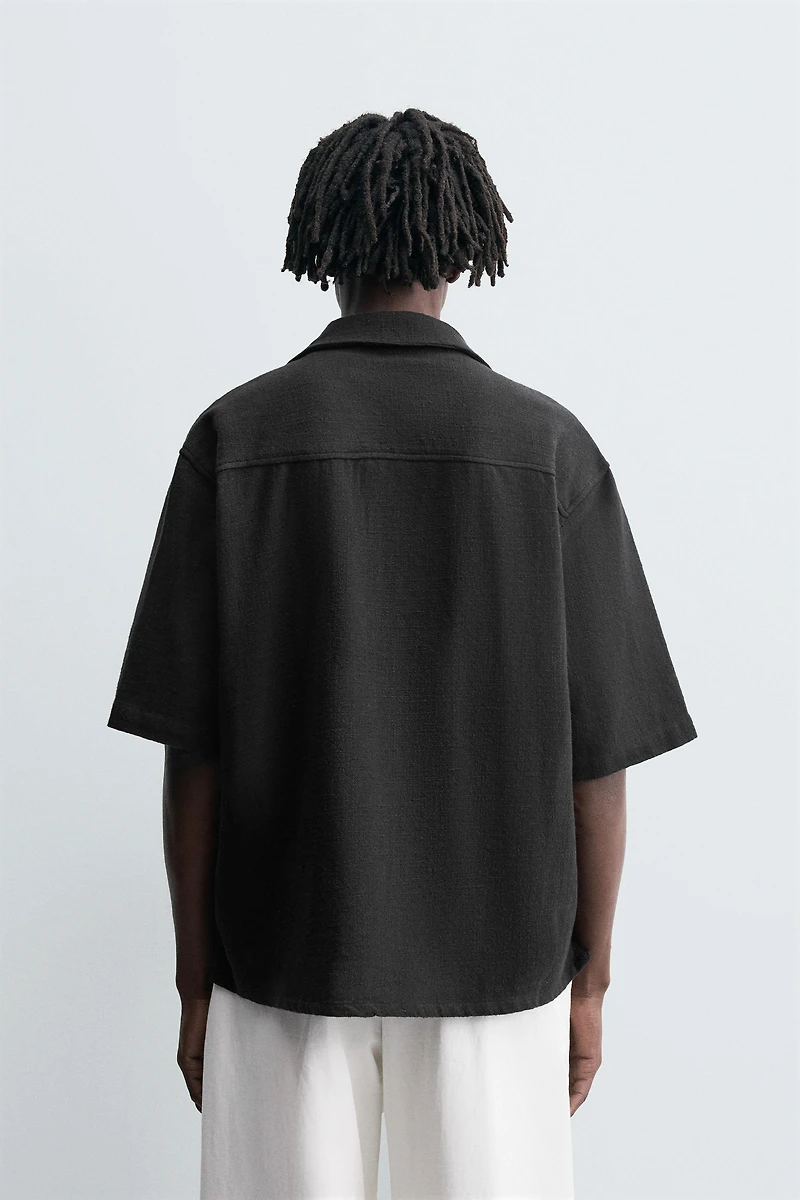 RAISED EMBROIDERY SHIRT