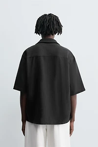 RAISED EMBROIDERY SHIRT