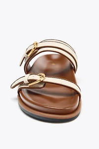 STRAPPY BUCKLE SANDALS