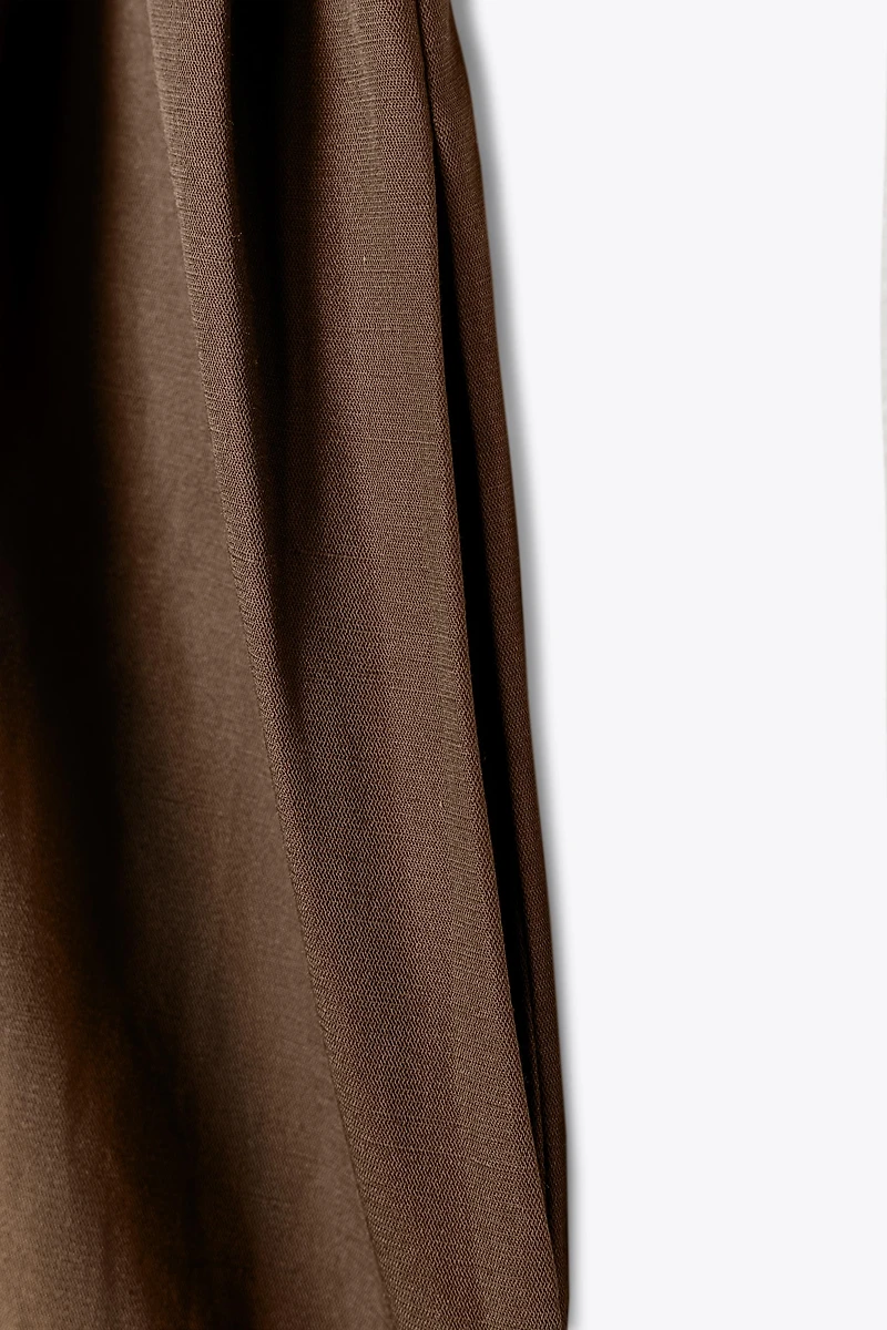 ZW COLLECTION PLEATED MIDI DRESS