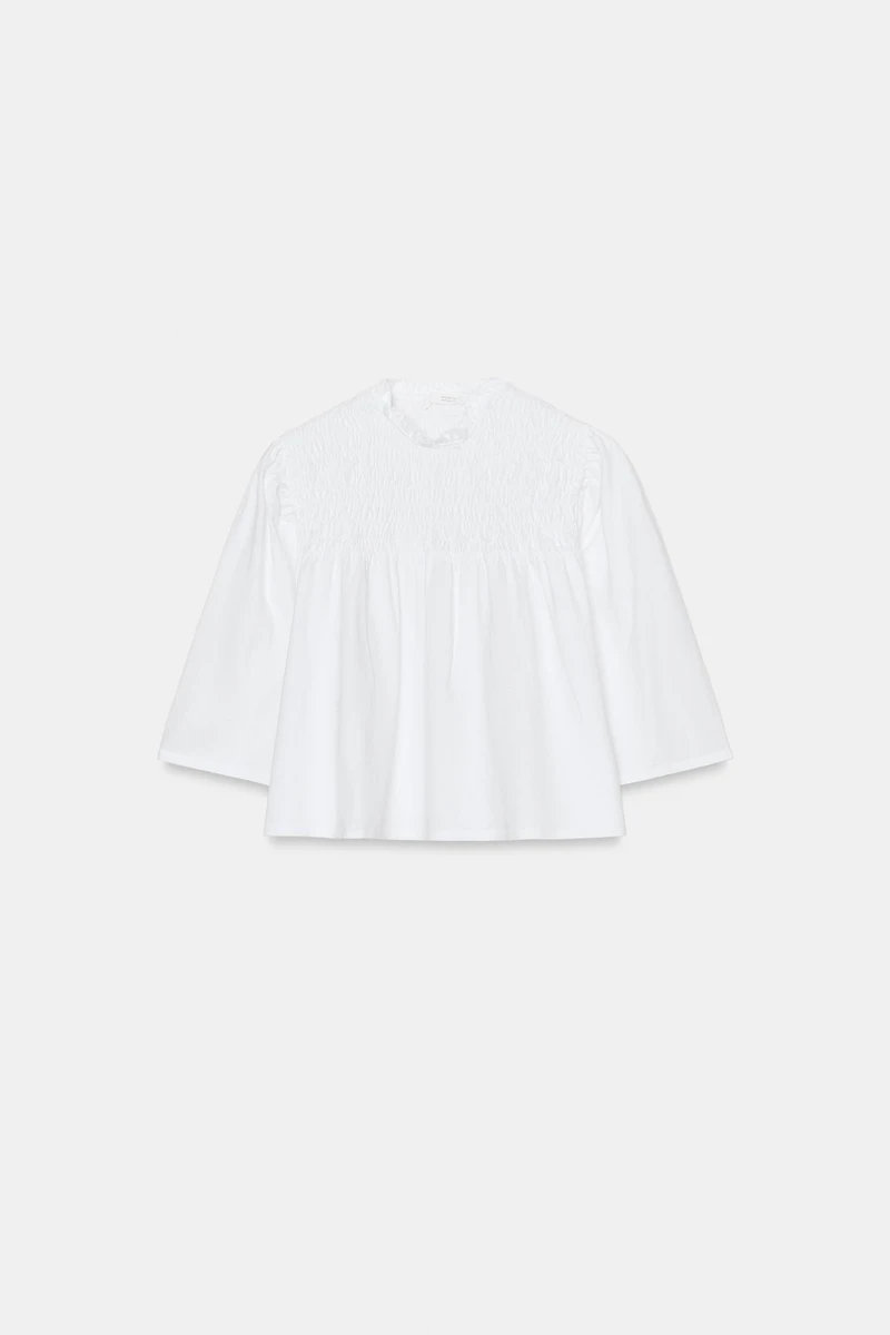 SMOCKED TOP
