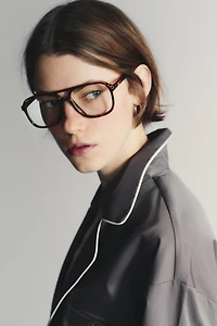 TRIM POPLIN SHIRT