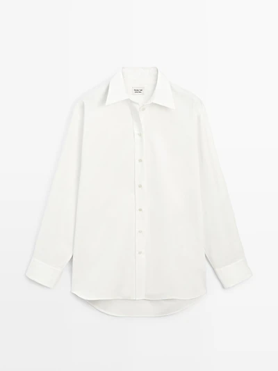 Long loose-fitting shirt - LIMITED