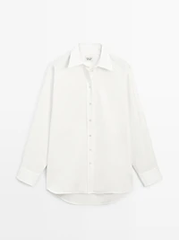 Long loose-fitting shirt - LIMITED