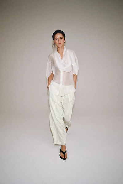 ZW COLLECTION BARREL PANTS