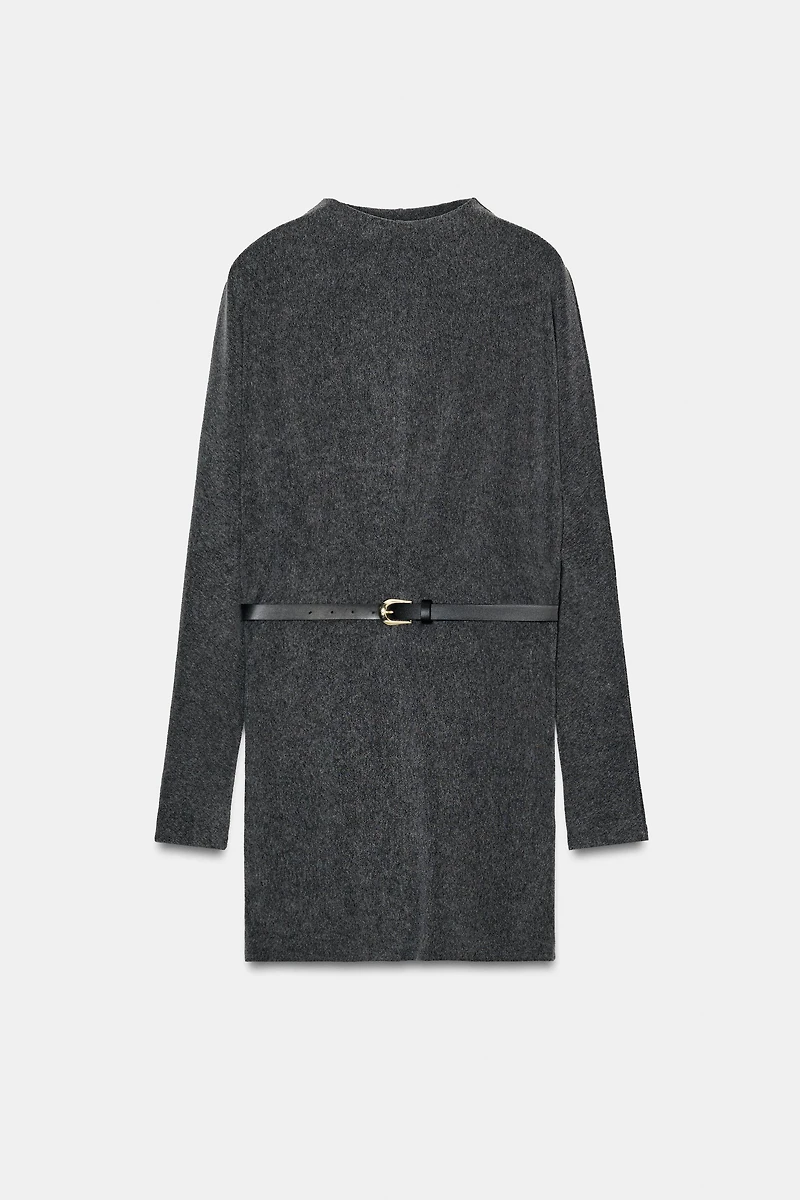 SOFT BELTED DRESS