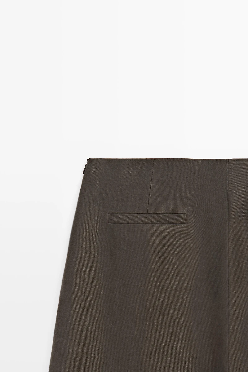 Pantalon fluide 100 % lin