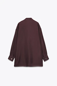 LINEN LONG BLAZER