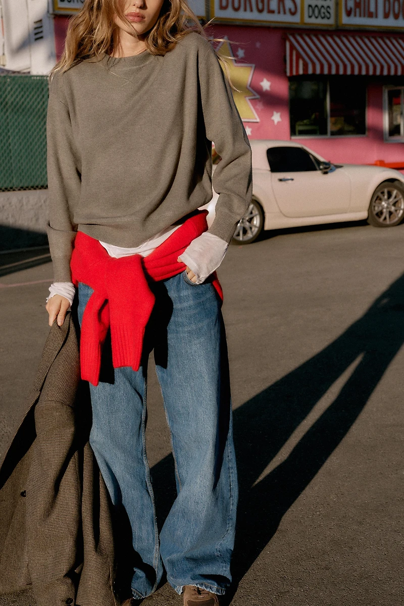 PLAIN KNIT JUMPER