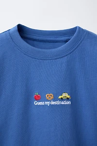 EMBROIDERED T-SHIRT