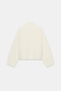 ZIPPER KNIT CARDIGAN