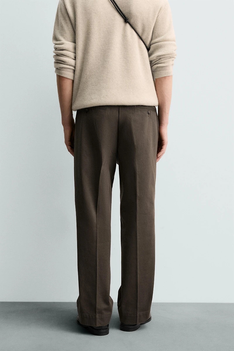 ORIGINS TWILL CHINO PANTS