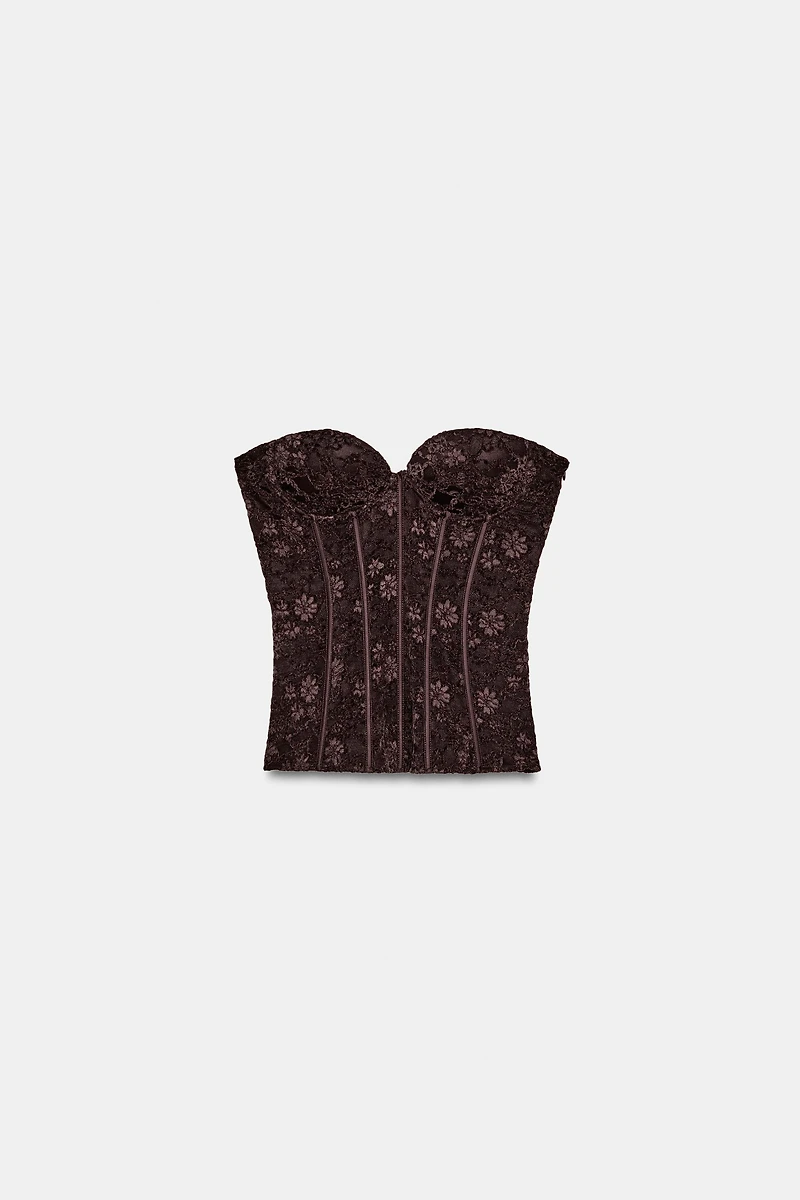 CORSET EN DENTELLE