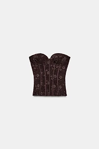 CORSET EN DENTELLE