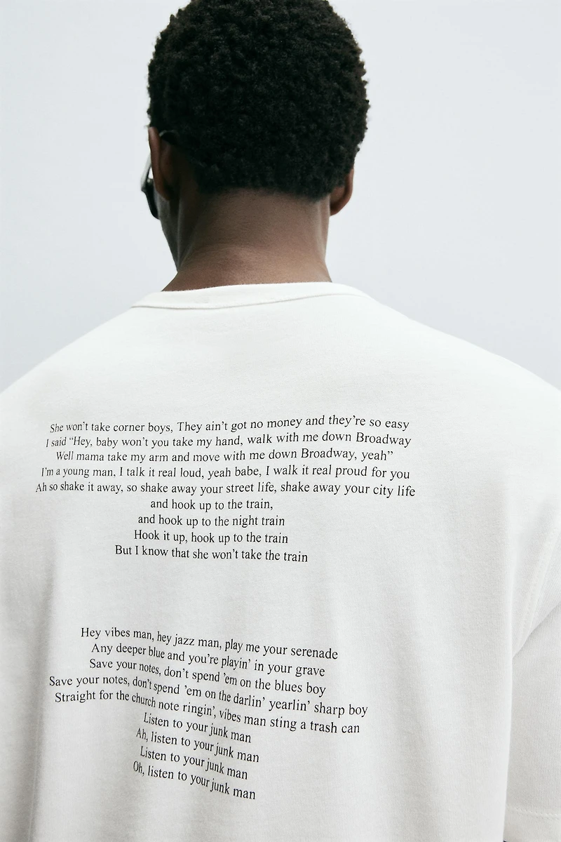 NEW YORK CITY SERENADE BY BRUCE SPRINGSTEEN T-SHIRT