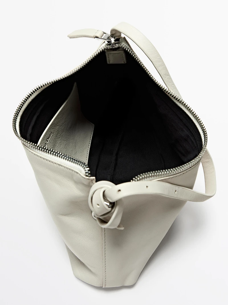 Petit sac en cuir nappa