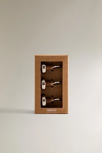 LOT DE 3 PATÈRES MAGNÉTIQUES