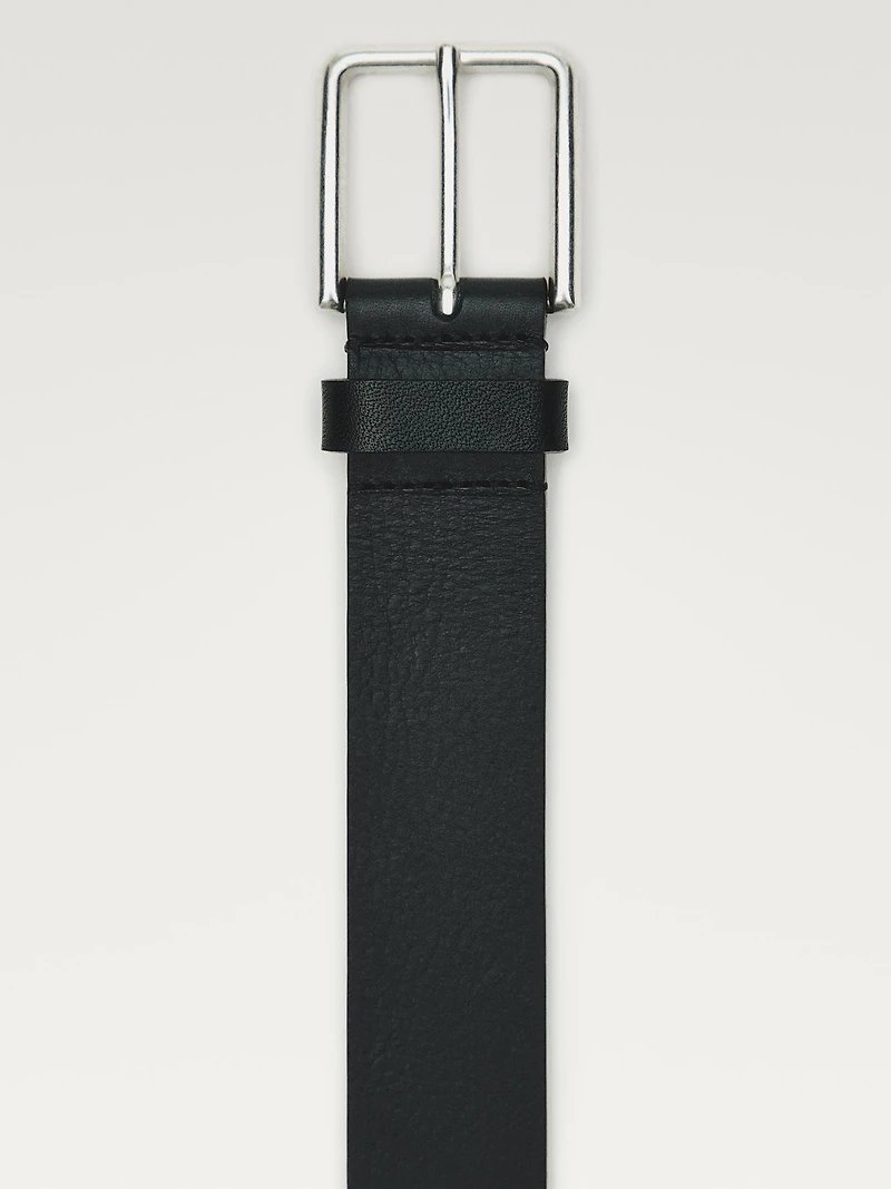 Nappa leather belt