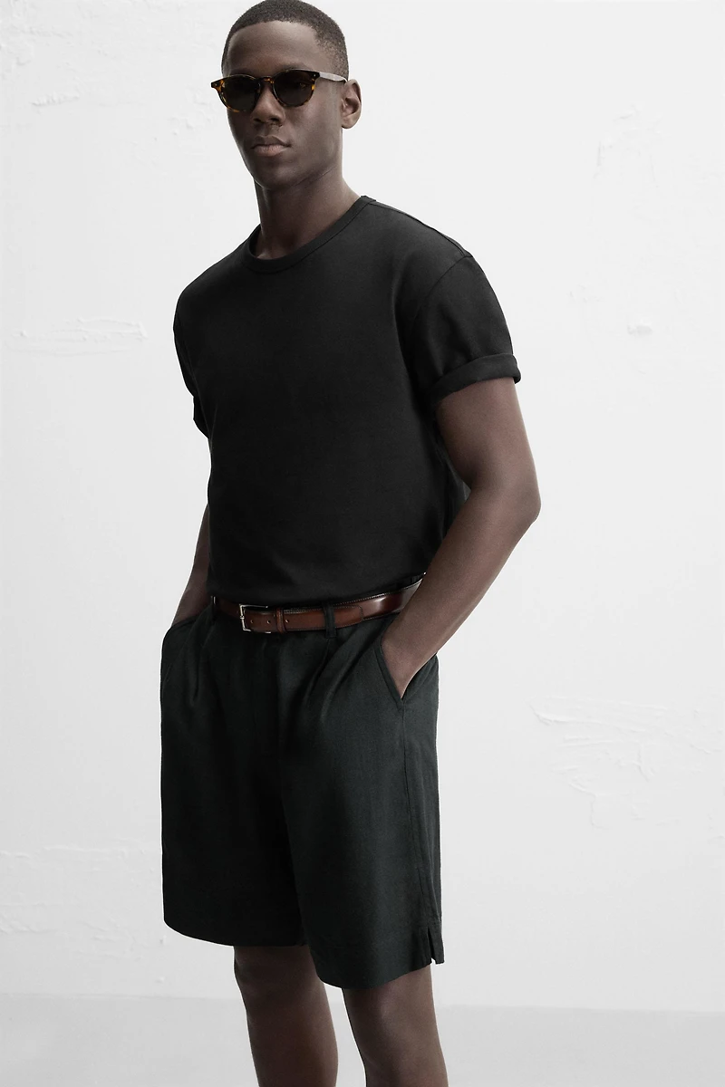 HEAVYWEIGHT BASIC RIBBED T-SHIRT