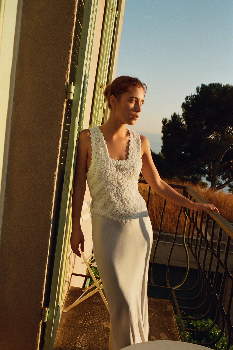 CROCHET TEXTURE DRESS