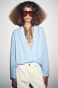 CHEMISE OVERSIZE STRUCTURÉE ZW COLLECTION