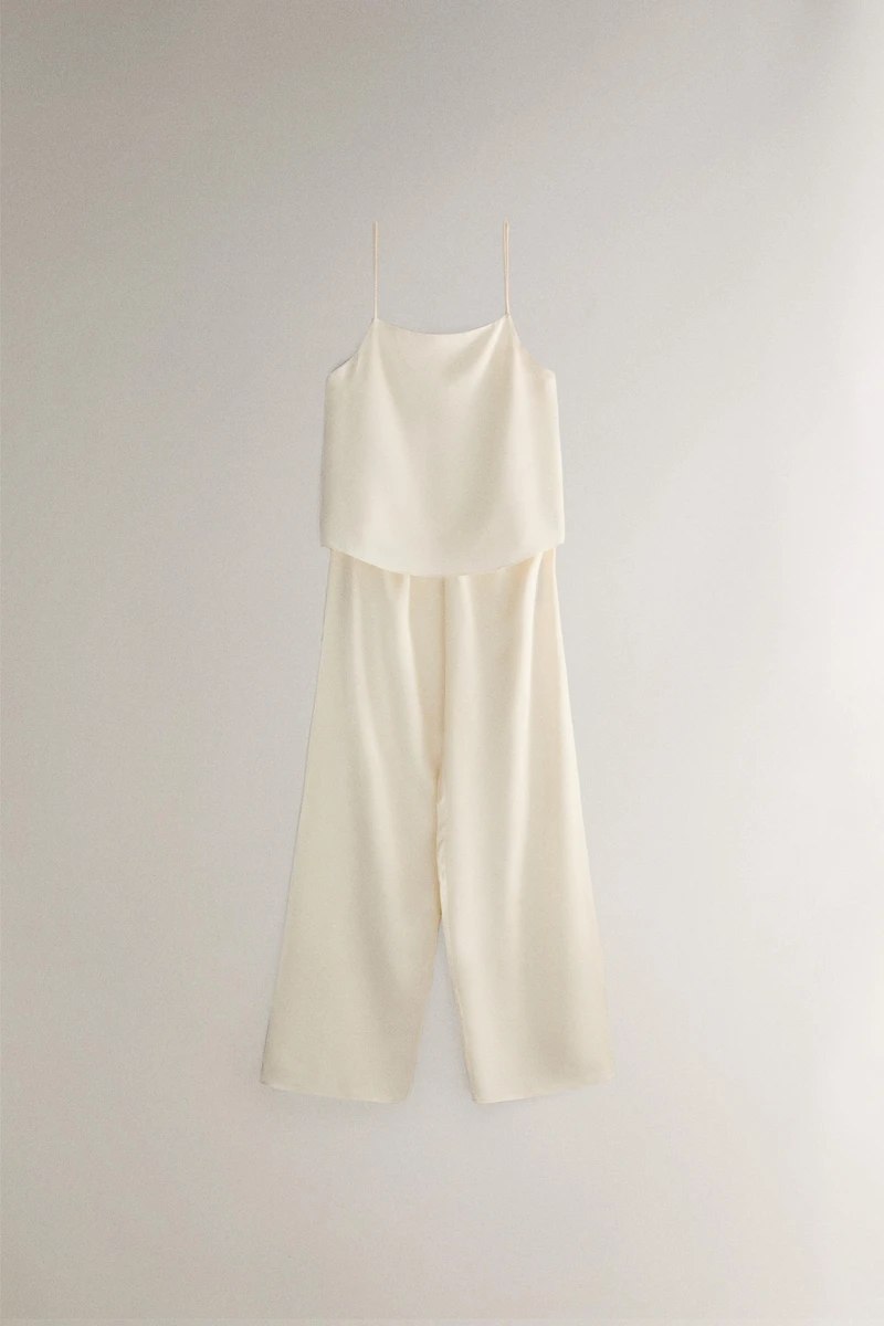 PLAIN SATEEN TOP