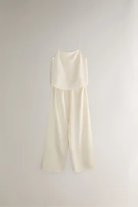 PLAIN SATEEN TOP